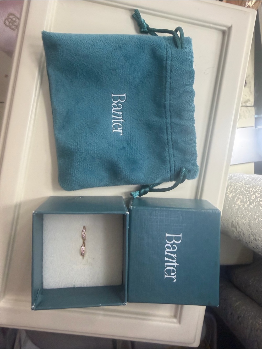 Banter 14k Gold Mini Pink Huggies Earrings Hoops